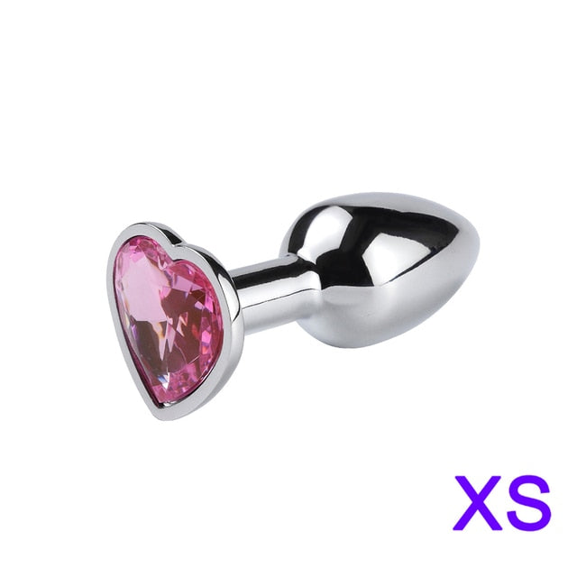 Mini Sexy Jewell Color Metal Anal Plug