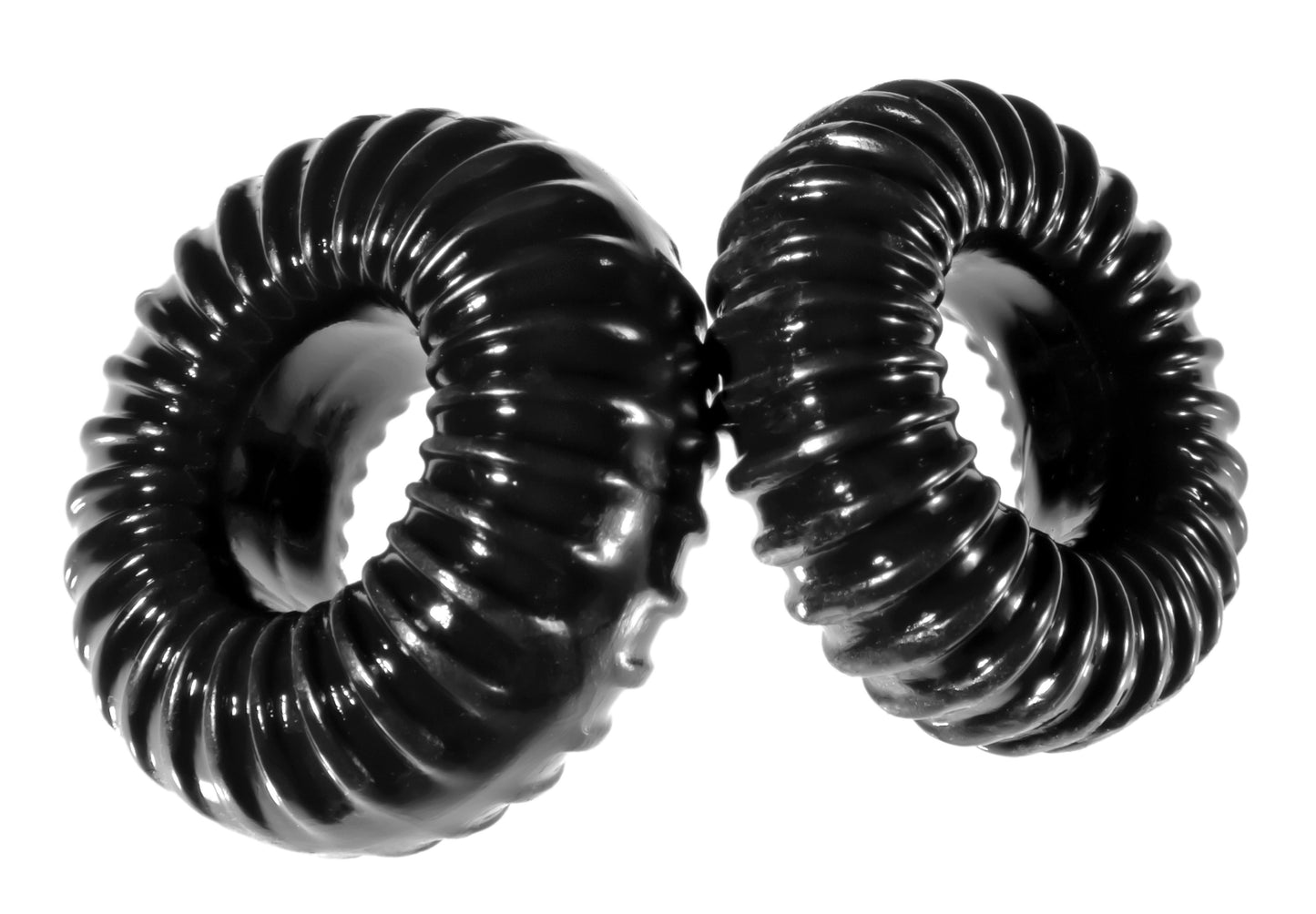 Xplay Pf Blend Premium Stretch Ribbed Ring Slim  2-Pack