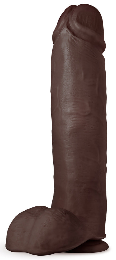 Au Naturel - Huge - 10 Inch Dildo - Chocolate