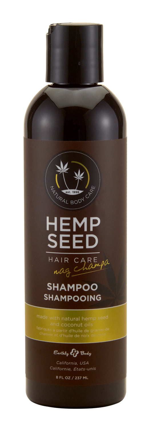 Hemp Seed Hair Care Shampoo - Nag Champa 8 Oz