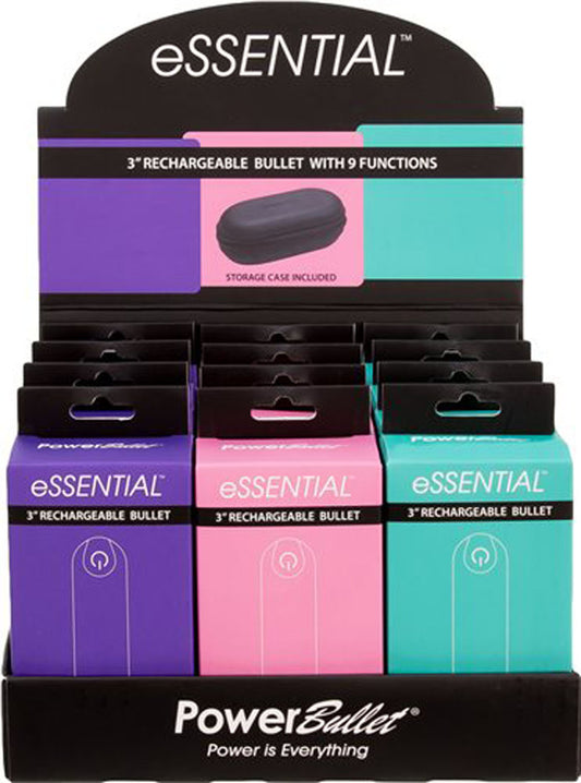 Power Bullet Essentials 3.5" Display 12pc