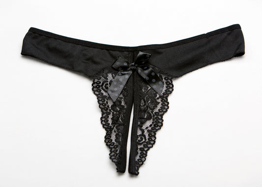 Panty Spandex W/box Accent Black - Os