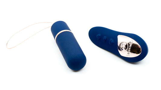 Sensuelle Remote Control Wireless Bullet Plus - Navy Blue