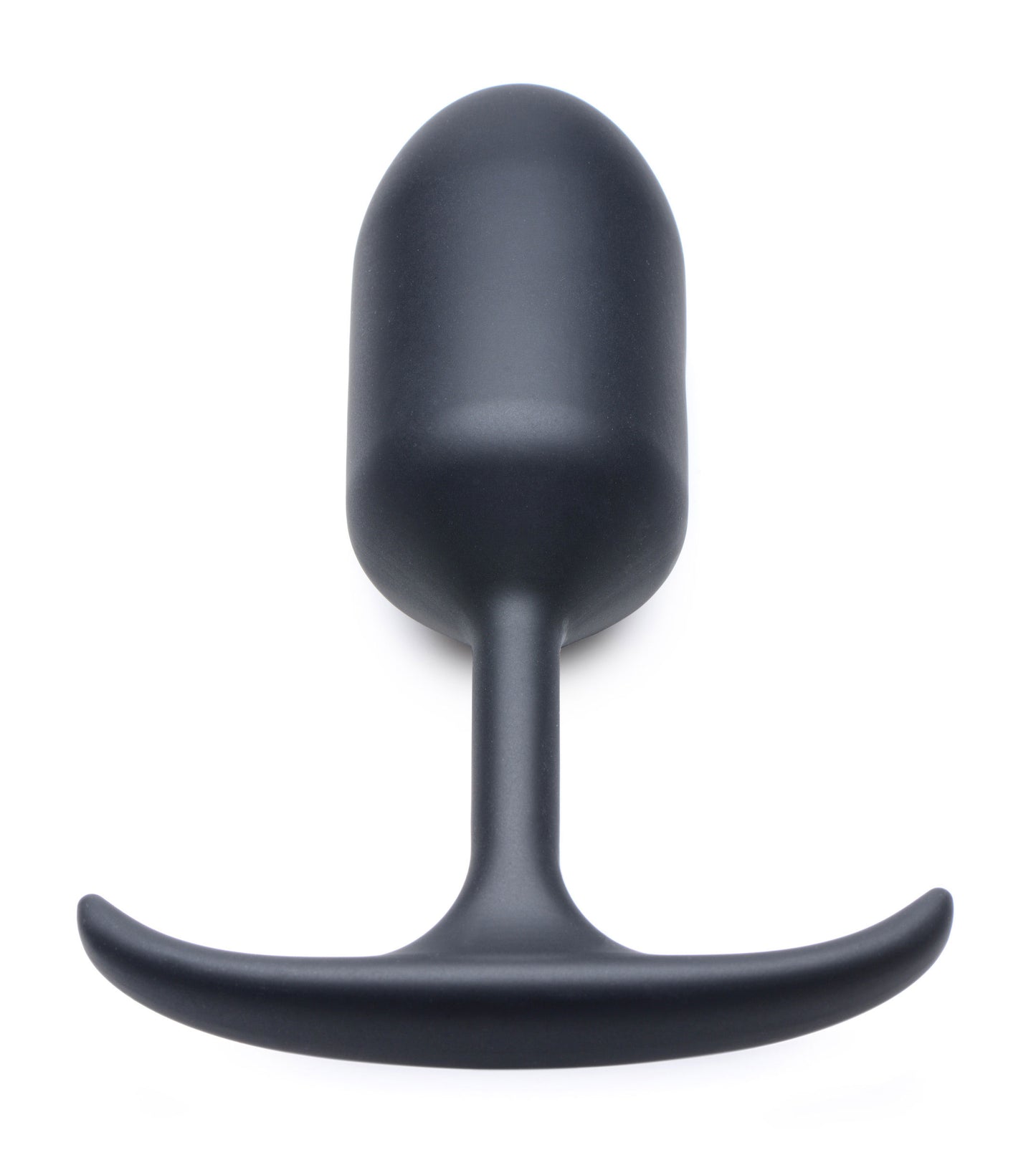 Premium Silicone Weighted Anal Plug - Small