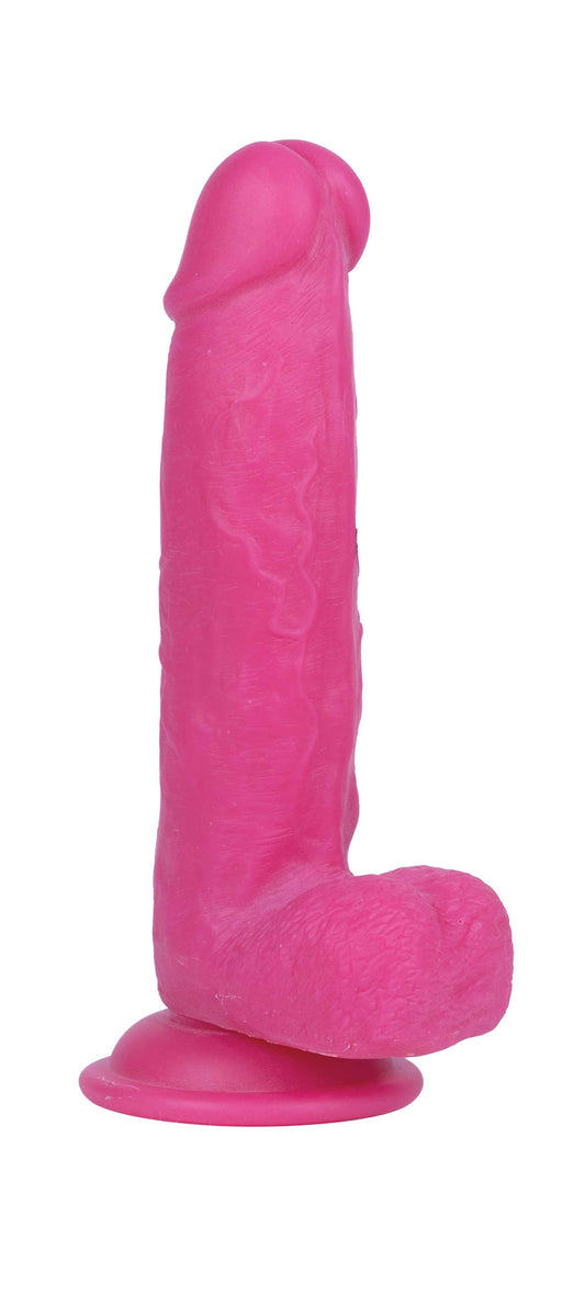 Real Skin Mr. Pink 7.5" Dual Layer Dildo