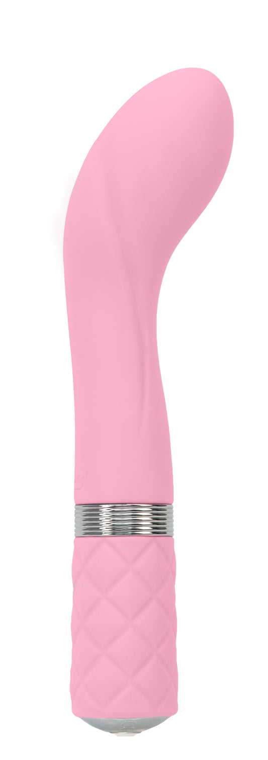 Pillow Talk Sassy G-Spot Vibe  With Swarovski Crystal - Pink