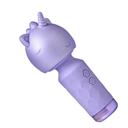 Unicorn Silicone Wand - Lavender