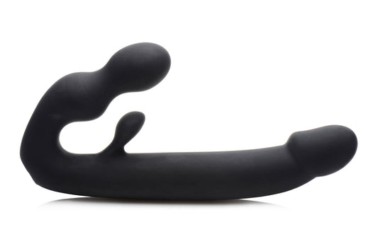 Tri-Volver Rechargeable Strapless Strap On