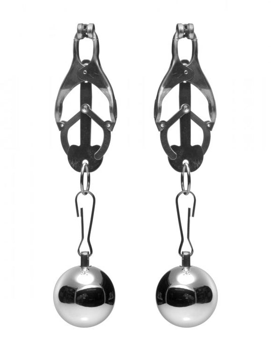 Deviant Monarch Weighted Nipple Clamps