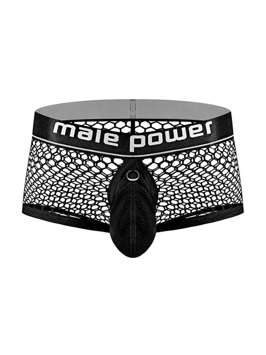 Cock Pit Net Mini Cock Ring Short - Medium Black