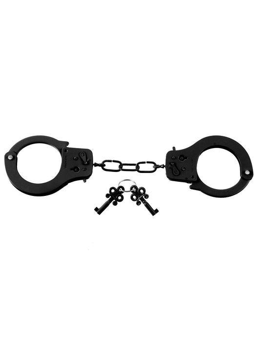Fetish Fantasy Series Designer Metal Handcuffs - Black