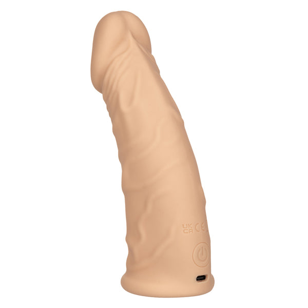 Performance Maxx Rechargeable Vibrating Extension 7" - Ivory
