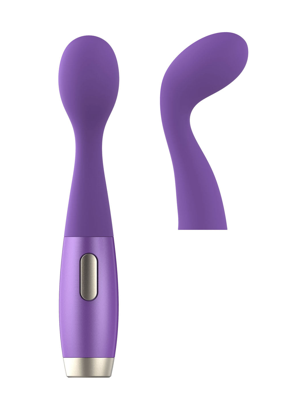 Perks Ex-1 Clitoral Stimulating Wand  and  G-Spot Vibrator - Purple