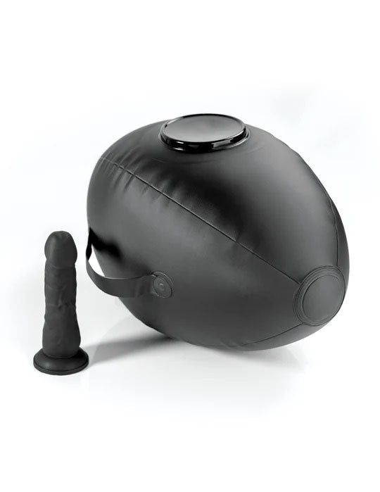 Fetish Fantasy Series Body Dock Inflatable Love Ball - Black