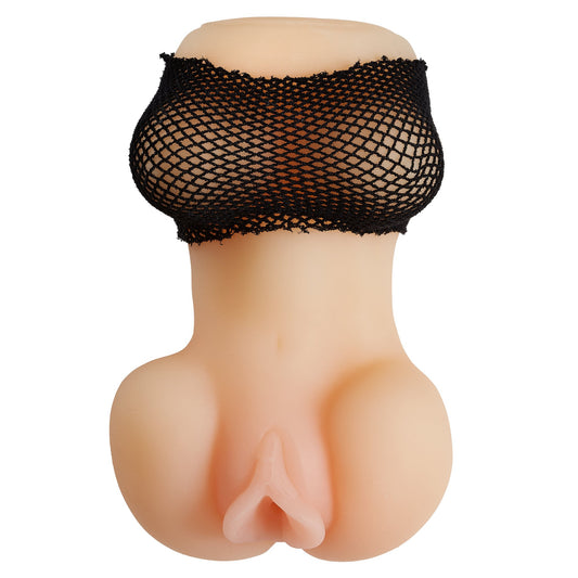 Cloud 9 Mini Body Dual Stroker Pleasure Pussy and  Ass - Light
