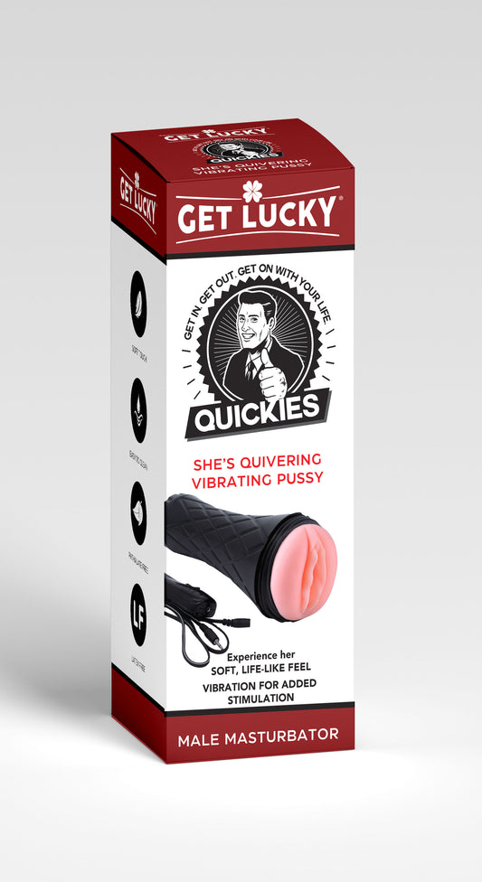 Quickies She's Quivering Vibrating Pussy Masturbator