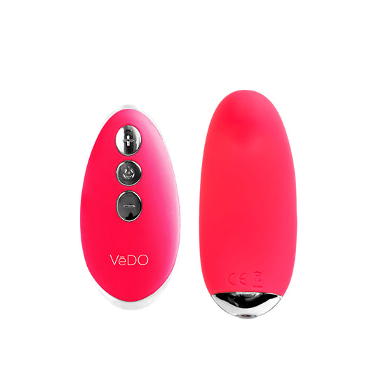 Niki Rechargeable Flexible Magnetic Panty Vibe - Pink