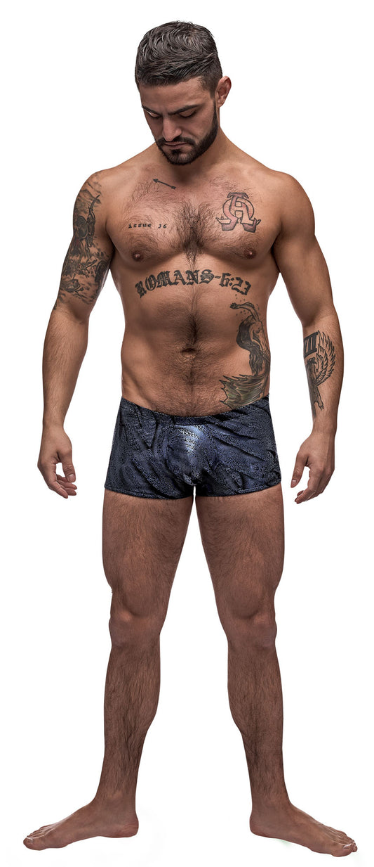 Blue Streak Mini Short - Blue - Medium