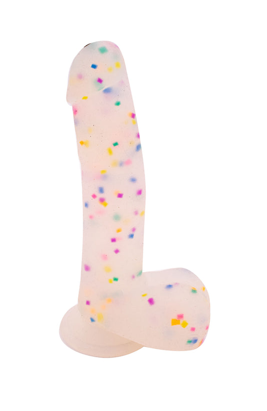 8.5" Confetti Cock