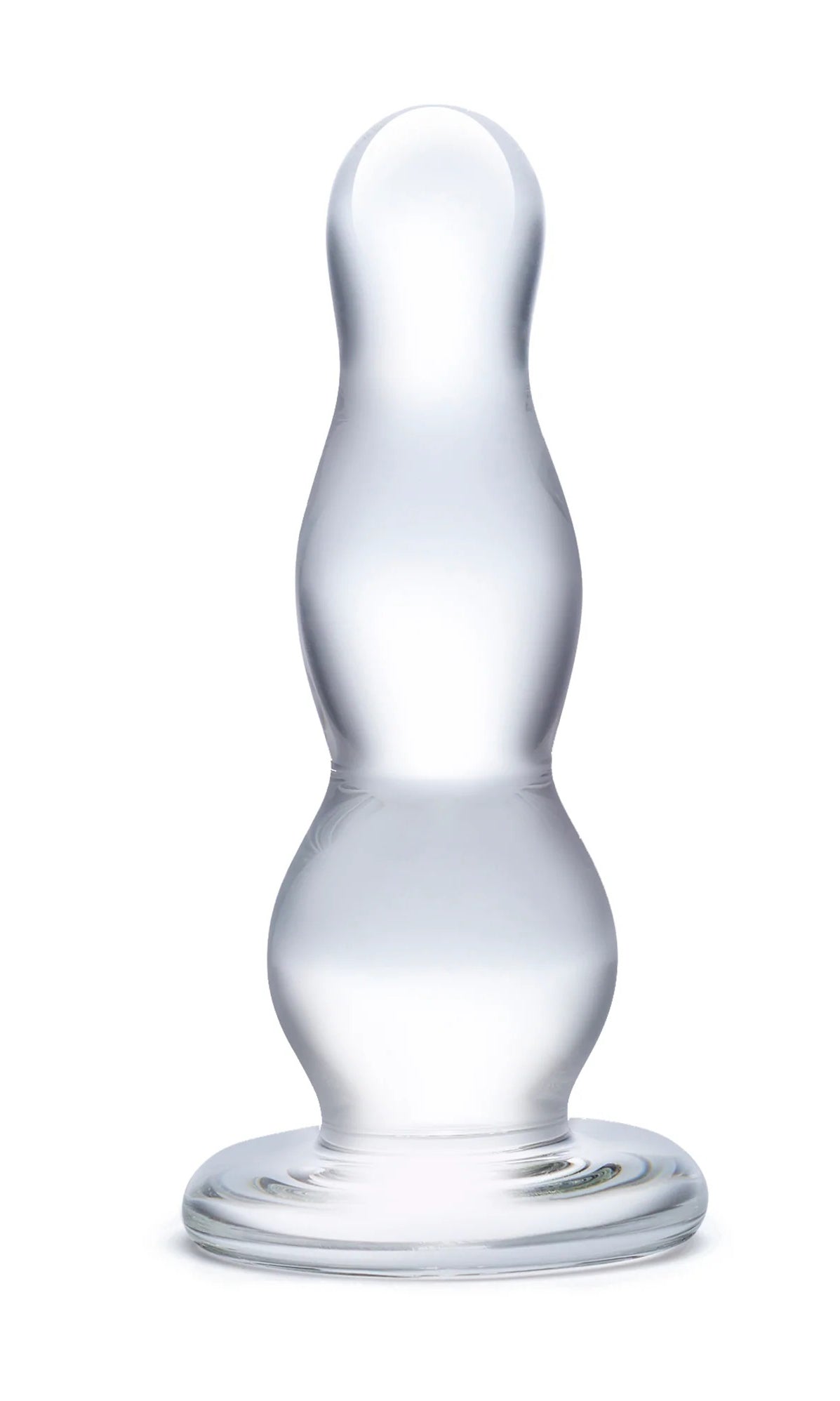 4 Inch Glass Butt Plug